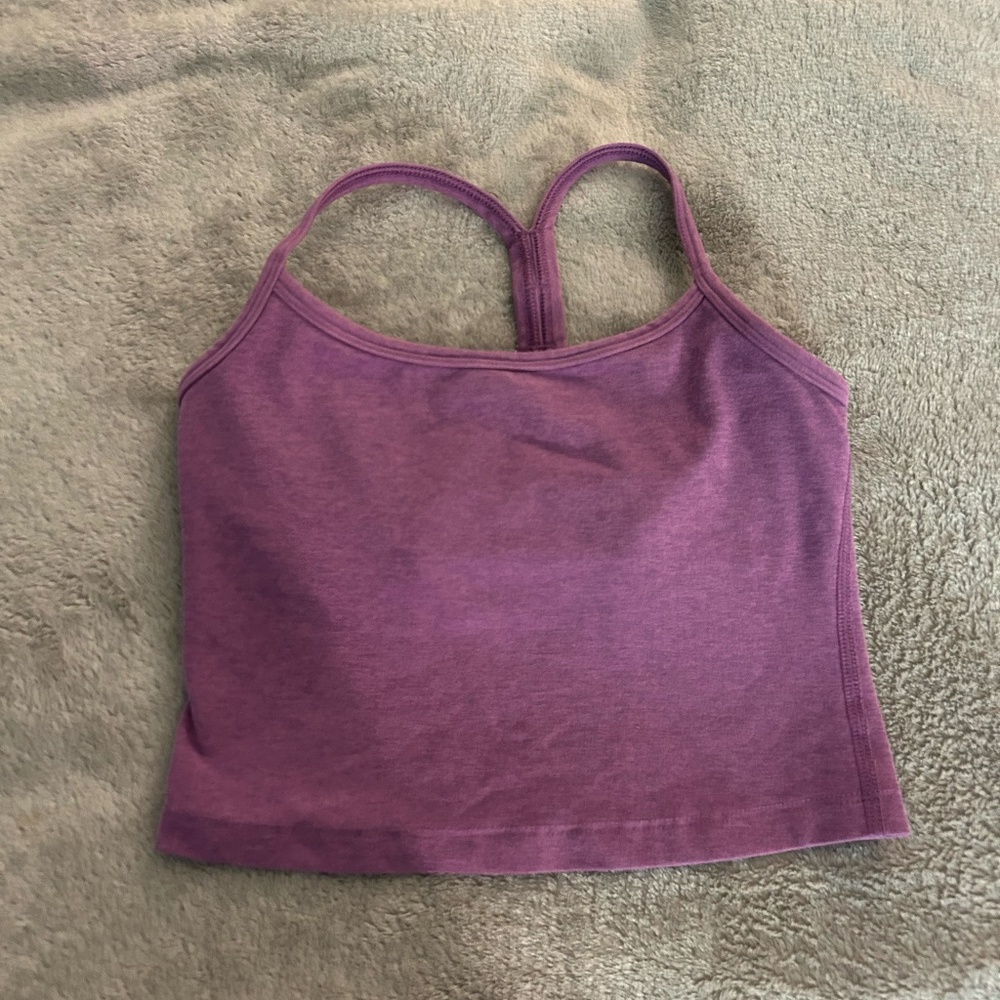 Spacedye Slim Racerback Cropped Tank